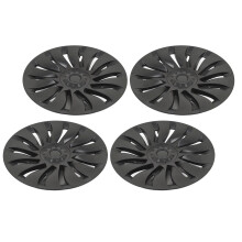 Tesla Model Y matzwarte 19-inch wielnaafdeksels set (4 stuks) - Volledige velgbescherming vervangingsset (2020-2023)