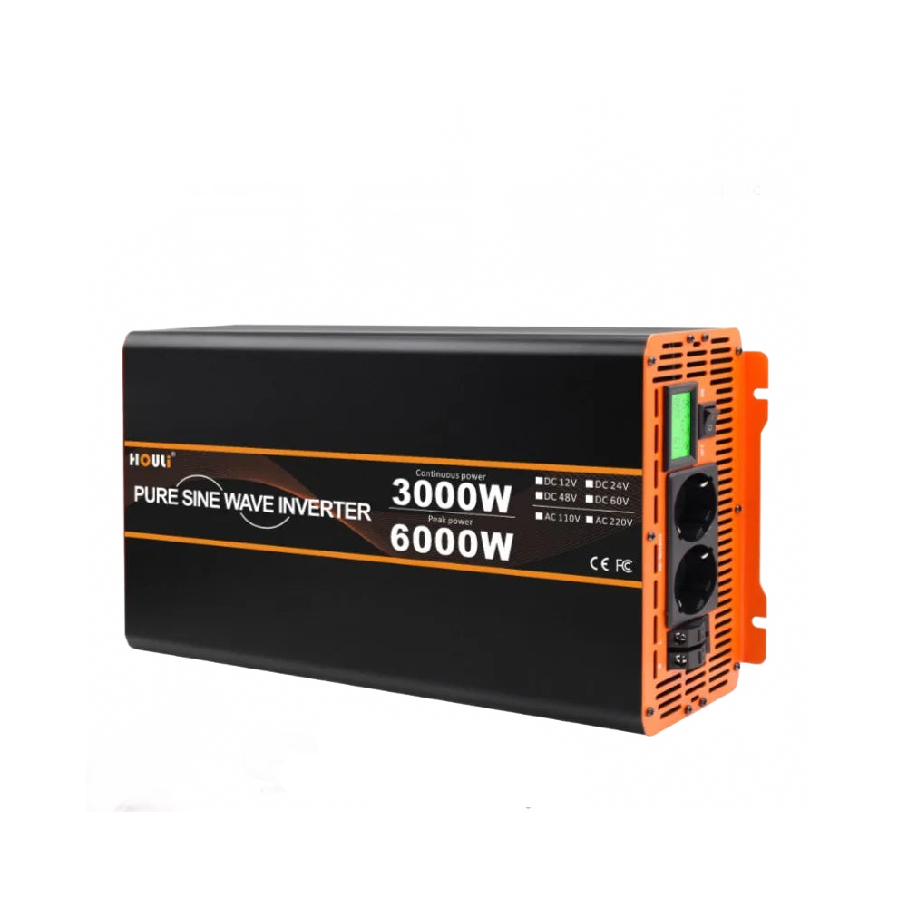 Houli High-Performance 12V To 220V Power Inverter - 4000W/5000W/6000W Options For Efficient Energy Conversion 313038219222