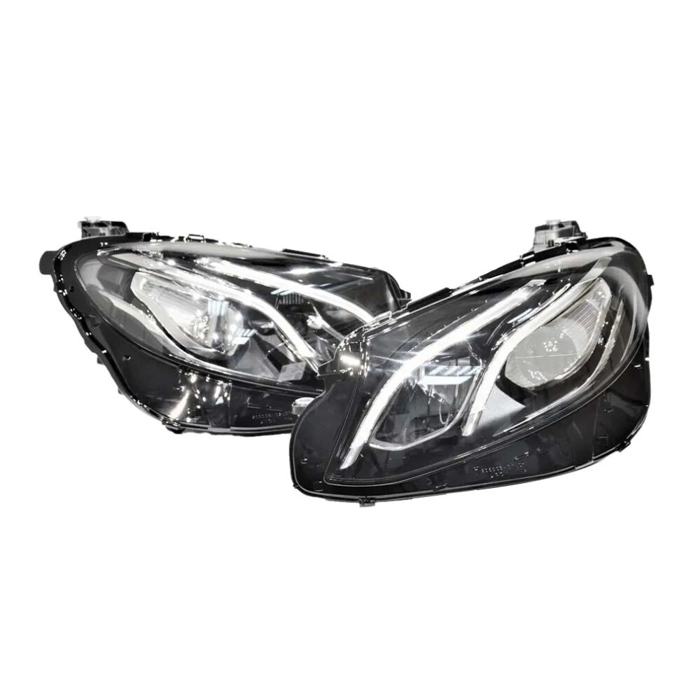 Premium Led Xenon Headlamp Assembly For Mercedes E-Class W213/S213 (E200, E250, E300, E350, E400) - Oem 2139066501/2139066601 Custom Fit 711181490930