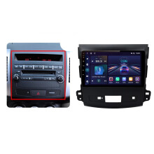 Junsun V1Pro 2-Din Android Auto Radio voor Mitsubishi Outlander XL 2005-2011 & Citroën C-Crosser met CarPlay & Multimedia functies