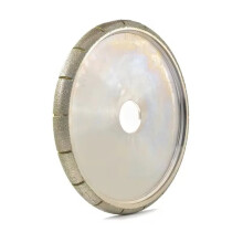 Premium 350mm Diamond Electroplated Marble Roman Milling Wheel for CNC Profile & Arc Edge Grinding