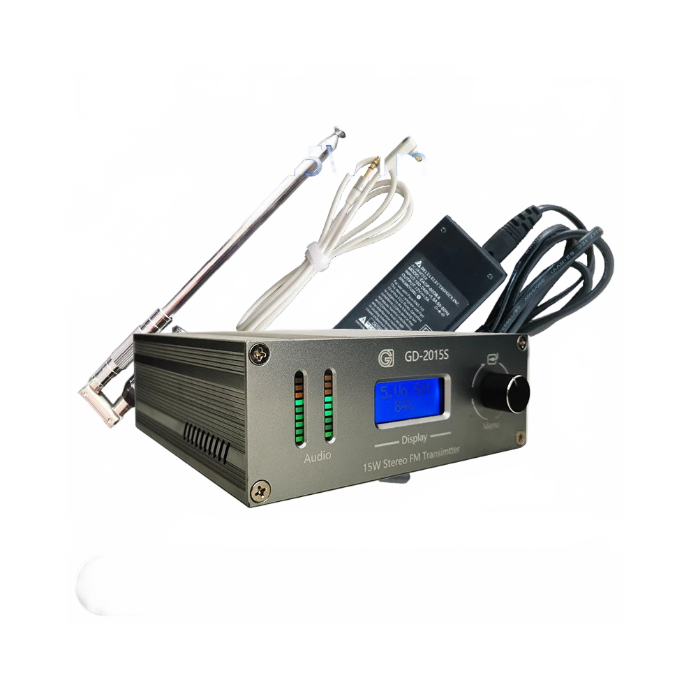 High-Power Gd 2015S 15W Fm Pll Stereo Transmitter For Professional Radio Broadcasting 7445033782739