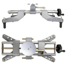 Magnetic Wheel Alignment Adapter for Precision Camber & Caster Gauges - Universal Wheel Clamp for Four-Wheel Positioning & Car Repair