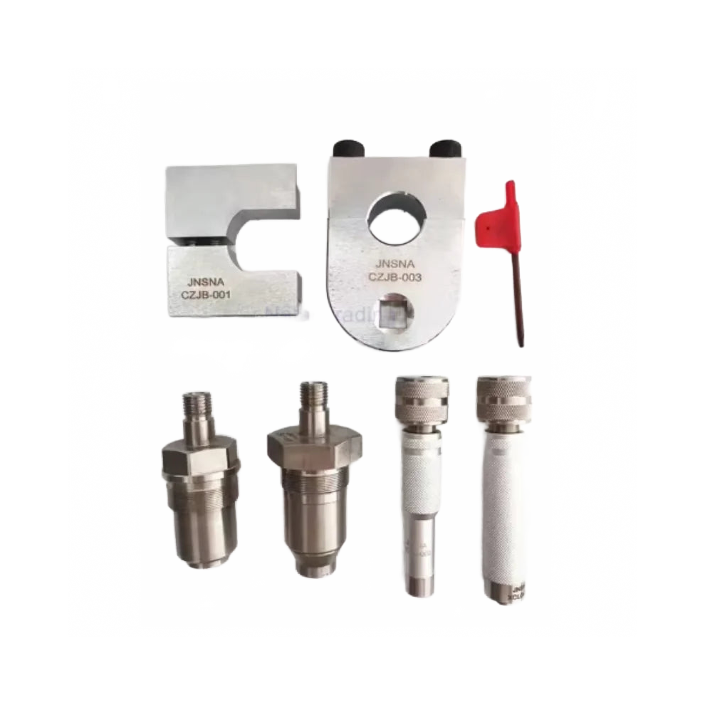 Delphi E1/E3 Diesel Common Rail Injector Repair Tool Kit For Volvo - 2 Pin & 4 Pin Eui Eup Adaptor With Ahe Travel Stroke Measuring Seat 7445013889878