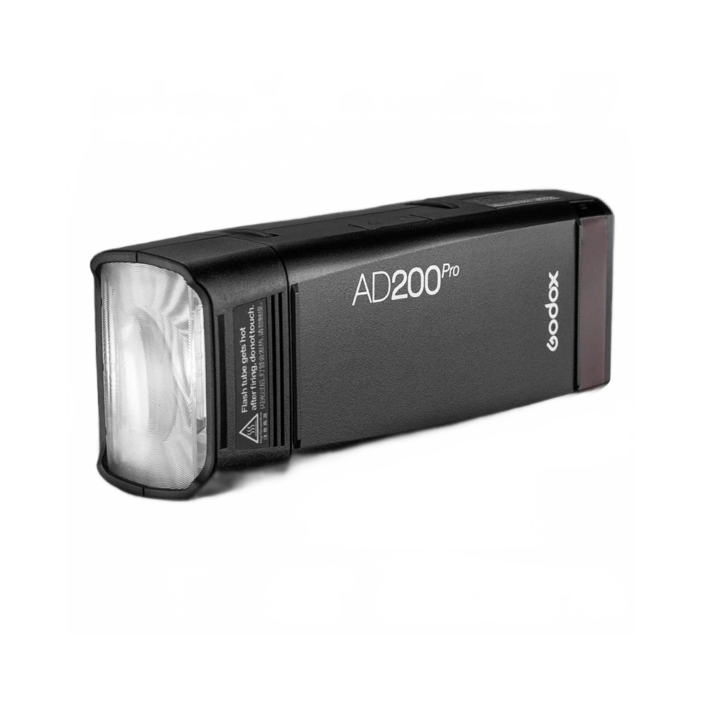 Godox Ad200 Pro Outdoor Flash - 200Ws Ttl With 2.4G, 1/8000 Hss, 0.01-1.8S Recycling, 2900Mah Battery & Xpro Trigger Light 313101144147