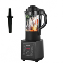Biolomix BPA-vrije 1,75L glazen pot blender en keukenmachine met verwarmingsfunctie en 8 voorgeprogrammeerde standen - Perfect voor soepen e