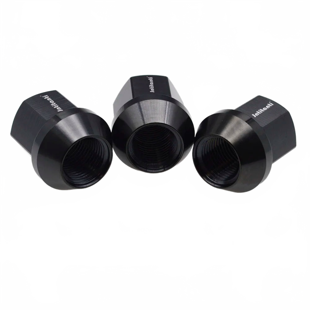 Jntitanti Gr5 Titanium Wheel Lug Nuts - Available In M14x1.5, M12x1.25, M12x1.5, M14x1.25 Sizes - 27Mm Length 313039664632
