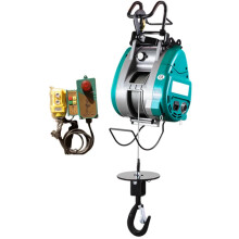 Enhanced Dual-Hook Electric Hoist 180 | 500kg Capacity | Portable Wire Rope Crane | 220V Electric Lift System