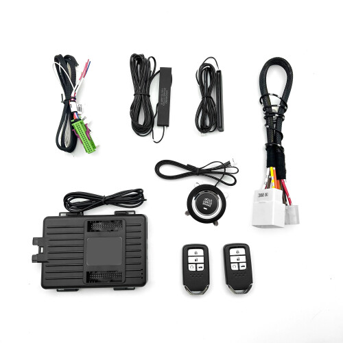 Honda CR-V 2017-2019 Engine Push Start/Stop System with Remote Starter & Keyless Entry - Plug & Play Car Accessory Upgrade