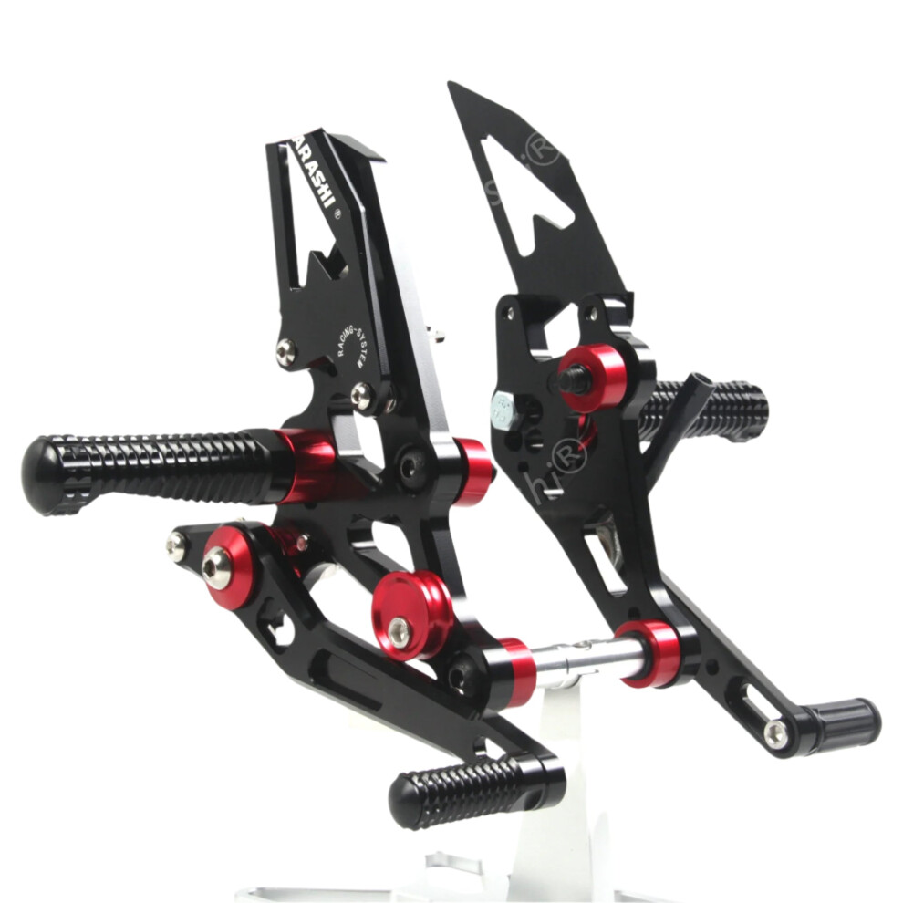 Arashi Adjustable Rearset Foot Pegs For Yamaha Mt-07/Fz-07 (2014-2022) 7445002812863
