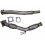 Audi TT MK2 2.0T FSI/TSI downpipe met 200-cell katalysator 1