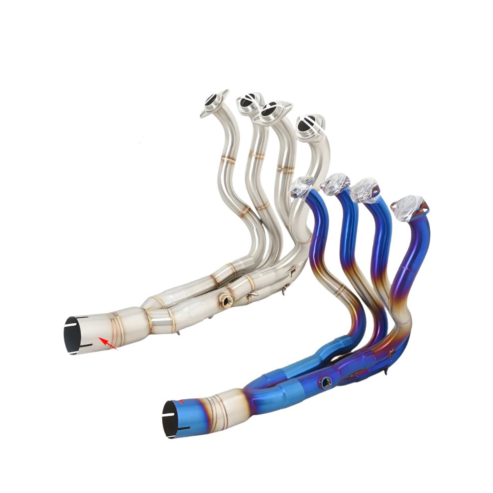 Kawasaki Zx6r 636 (2009-2021) Modified Motorcycle Exhaust System With Front Link Pipe 744759626875