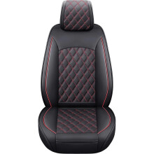 Premium Waterproof Leather Seat Covers Full Set for Ford Ranger Pickup Trucks (2019-2024)