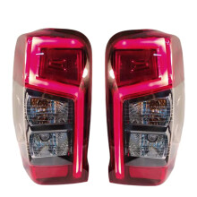Rode 2-delige Achterachterlichtset voor Triton L200 (2019-2022) - Premium Auto Accessoires