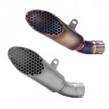 Titanium Alloy Exhaust Slip-On Muffler with Mid Link Pipe for Aprilia RSV4 1100 Factory & Tuono V4 1100 Factory (2021-2024)