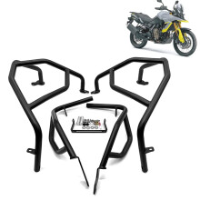 Premium Edelstahl - Motorschutz und Crash Bar für Suzuki V - Strom 800DE 2024 - Ultimativer Rahmenschutz