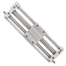 CY1S-serie magnetisch gekoppelde stangloze cilinder, schuifstijl, bore 32 mm, slag 50-600 mm, pneumatische cilinder CY1S32-100