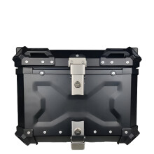 Waterdichte aluminium motortailbox - Veilige slot voor bagageopslag koffer (45L, 55L, 65L)