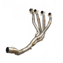 Kawasaki Z900 Motorcycle Exhaust Slip-On: 51mm Stainless Steel Muffler with Modified 4-1 Header Downpipes