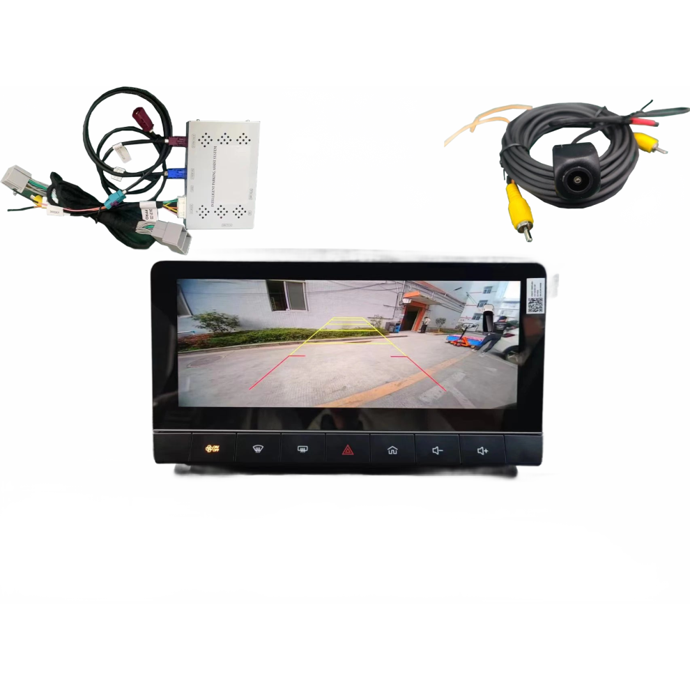 Mg4 Ev Reverse Rear View Backup Camera With Dynamic Parking Lines - Plug & Play, Supports Original Parking Sensor 7445033455459