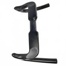 Bikedoc HB23 Carbon Track Bar Handvat - Ultralicht UD Glanz Mat Afwerking, 31,8 mm, 330-390 mm, Perfect voor Racefietsen