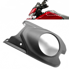 Ducati Hypermotard 950 SP/RVE (2019-2023) Real Carbon Fiber Front Fuel Tank Cover Fairing Kit - Matte Finish Motorcycle Modification Parts