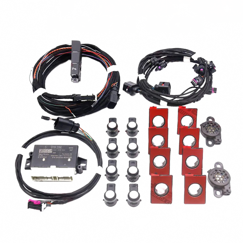 8K Ops Parking Pilot Upgrade Kit For Vw Golf Mk7.5 - Front & Rear Sensors 313113165192