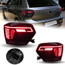LED Achterlichten voor VW Polo 2019-2023: Nieuwe achterlamp met DRL-signaal en projectorlens - Premium autostyling accessoire
