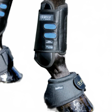 Dalmar Series Ventilated Carbon Fiber Equestrian Front Leg Guard - Lightweight and Breathable Protection for Horses