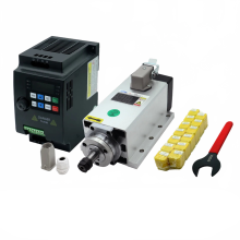 High-Performance 2.2kW CNC Spindle Motor Kit with ER20 Collet Set & VFD Controller (110V/220V)