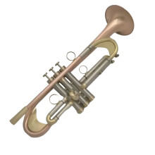 Premium zilveren B-flat trompet - Professioneel blaasinstrument met koffer en mondstuk accessoires