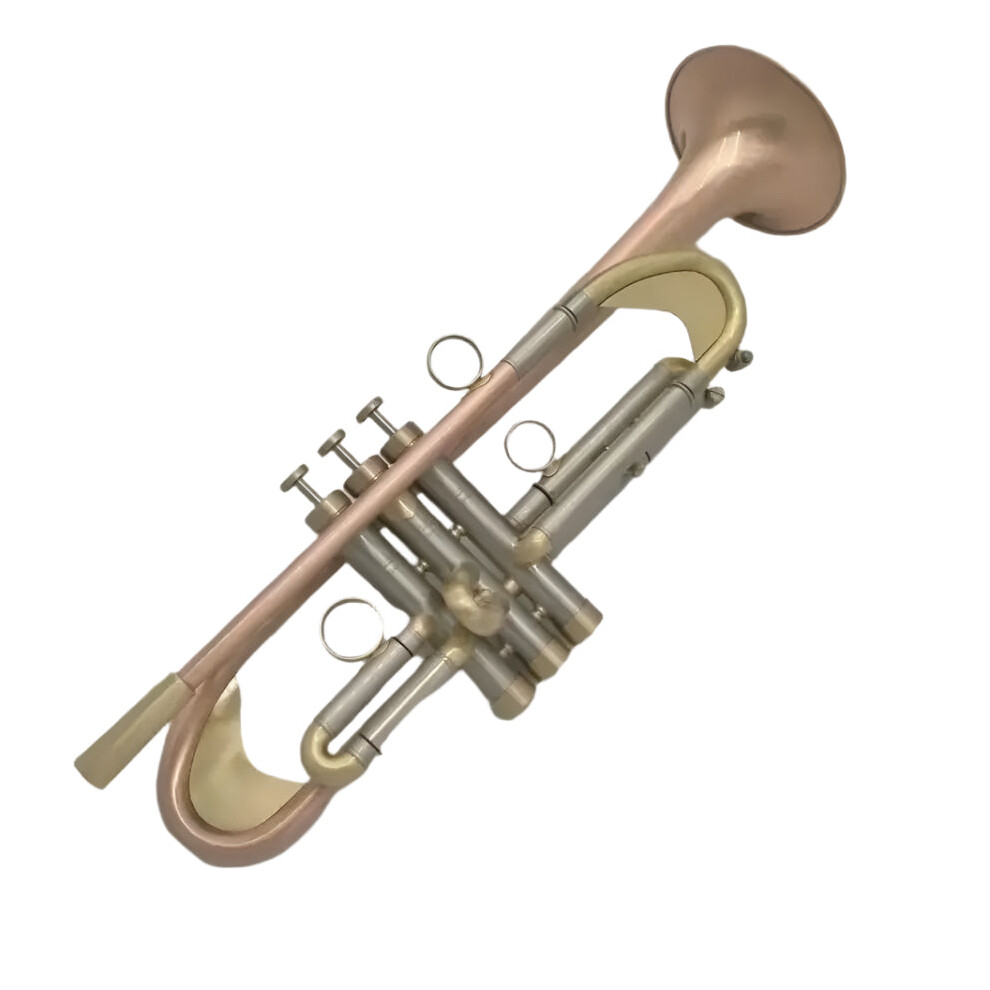 Premium -Plated B Flat Trumpet - Professional Wind Instrument With Case & Mouthpiece Accessories Silver 7445013951964