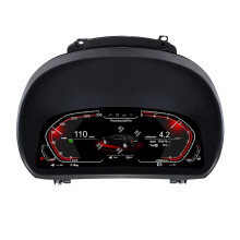 BMW 1 Serie E81/E82/E87/E88 (2006-2015) Digitale LCD Dashboard Paneel & Snelheidsmeter Cluster Instrumentendisplay