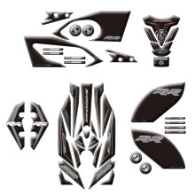 3D Gel Reflective Tank & Fairing Number Board Protector for BMW S1000RR (2014-2017)