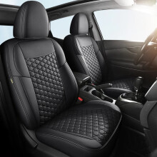 Premium Custom-Fit Leather Seat Covers for Nissan Qashqai 2019-2022 (J10/J11) - Full Set for 5-Seaters by Mashappi