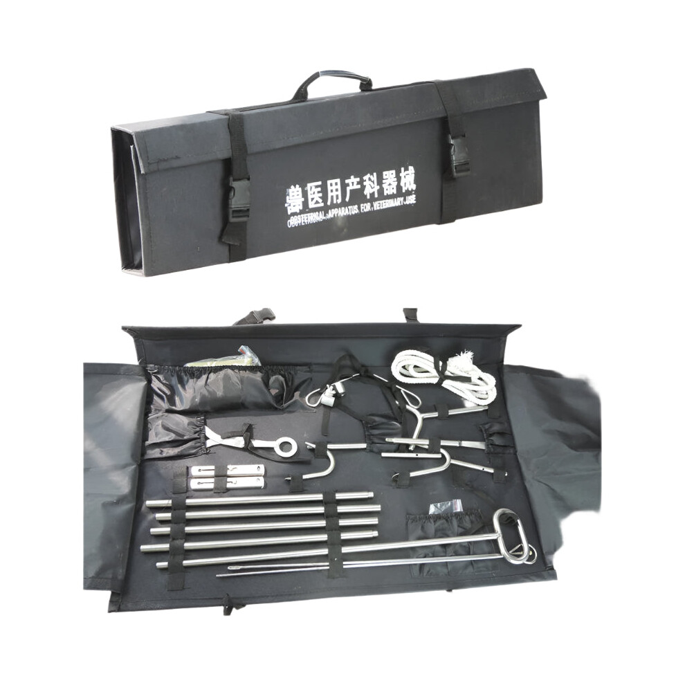 Comprehensive Veterinary Obstetrical Instrument Kit For Cattle Delivery And Livestock Midwifery 7445023680670