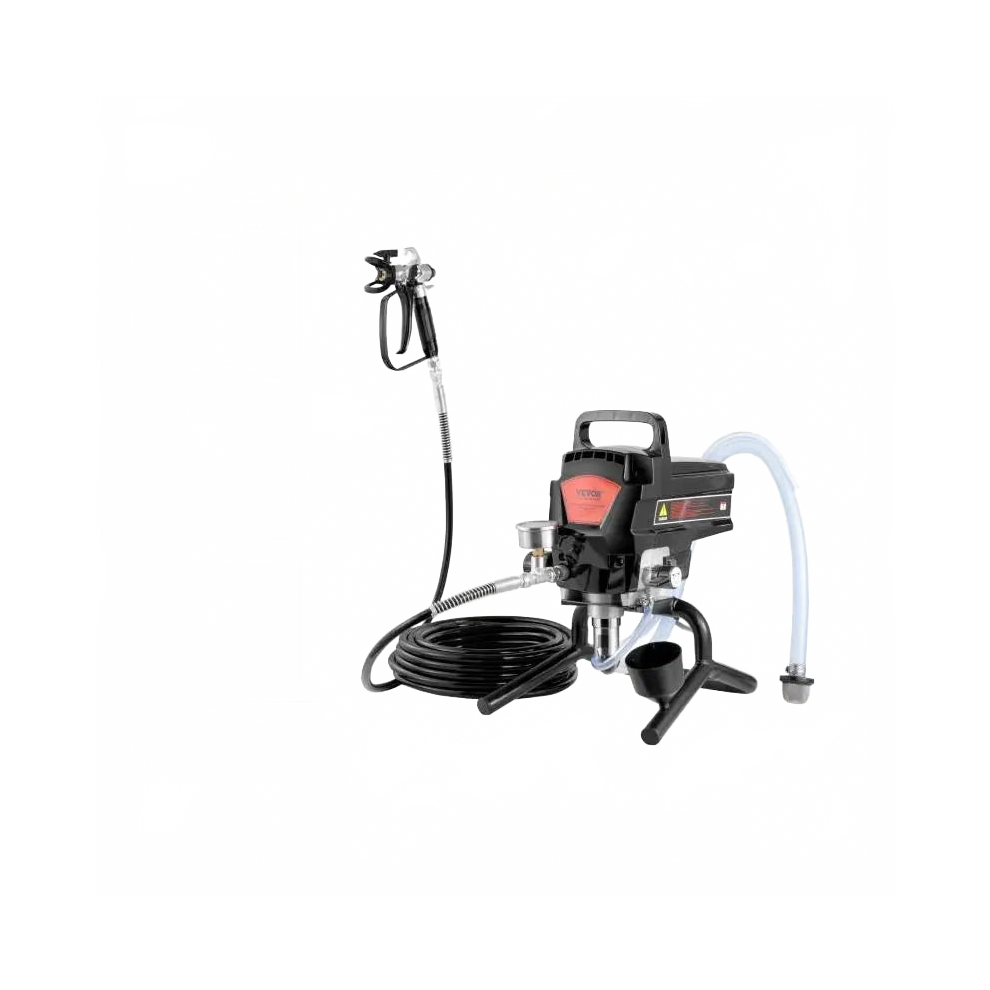 High-Efficiency 750W/950W Electric Airless Paint Sprayer - 3000 Psi Handheld Sprayer For Home Interiors 313024798779