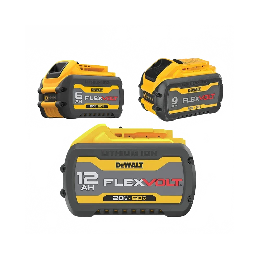 Dewalt Flexvolt 20V/60V Lithium Battery Pack - 6Ah, 9Ah, 12Ah (Compatible With Dcb606, Dcb609, Dcb612, 18V, 54V) 705353716928