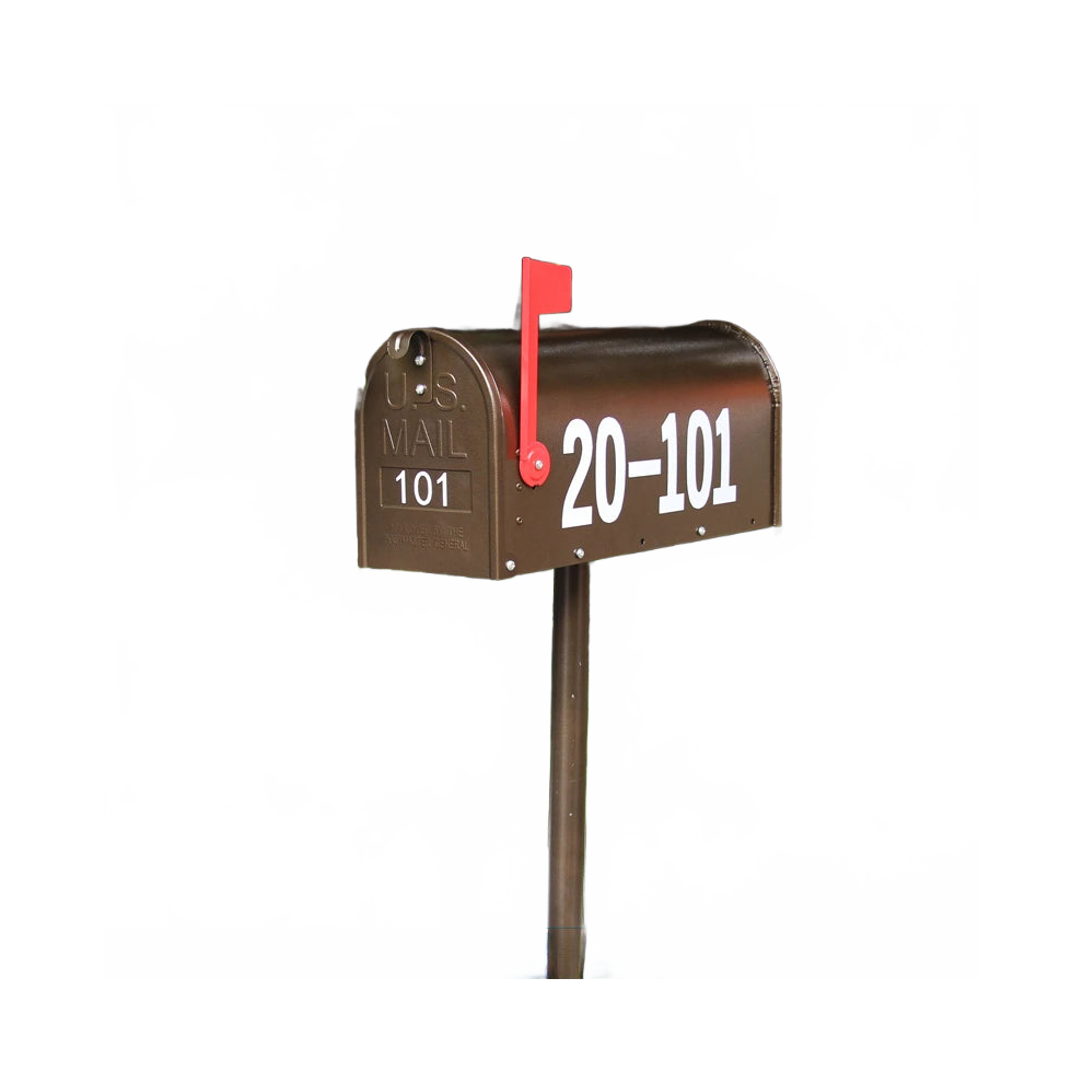 Creative Rainproof Outdoor Mailbox With Large Courtyard Decoration And Printable Door Number For Idyllic Villas 7445016599545