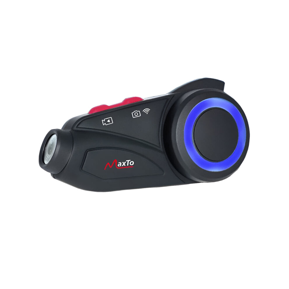 Maxto M3s Motorcycle Bluetooth Helmet Headset With Waterproof Sony Lens, Wifi 2K Video Recorder & Intercom 7445011494487