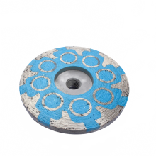 4-Inch Diamond Grinding & Carving Disc Wheel with M14 5/8-11 Thread for Concrete, Granite, Stone, and Ceramic Cutting