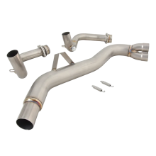 Yamaha Tenere 700 Slip-On Exhaust System (2019-2024) - Titanium Alloy Front Link Pipe for Rally Edition (2020-2024)