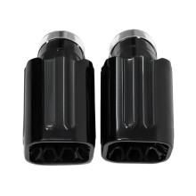 Stainless Steel Square Exhaust Tip Upgrade for Land Rover Defender 90/110 (2020-2024) Diesel Models