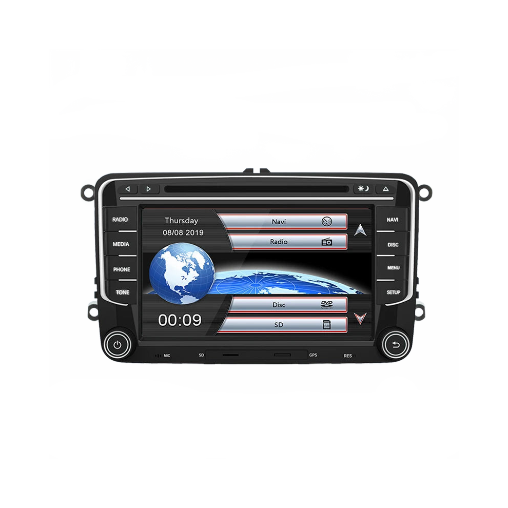 Volkswagen Vw Passat B6/B7 Cc Tiguan Touran Golf Polo 2Din Car Multimedia Gps Radio - Junsun Dab Windows Ce Autoradio 7445004551524