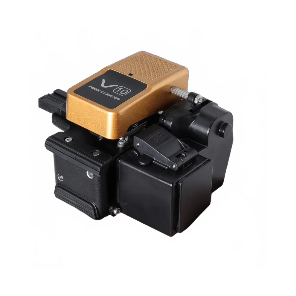 Precision Optic Fiber Cleaver With Auto Trash Collector - One-Action Fully Automatic Operation 705353960055