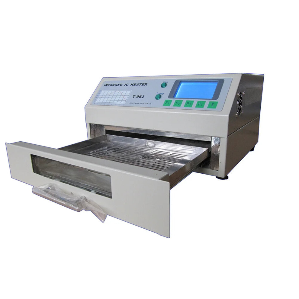 T962 Infrared Ic Heater & Reflow Solder Oven - Bga Smd Smt Rework Station 313049217293