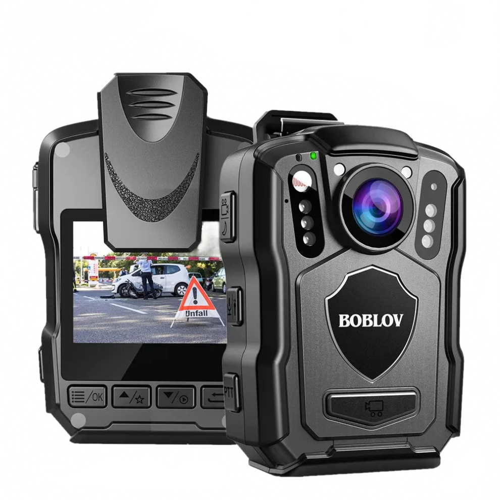 Boblov M5 1440P Body Camera - 64Gb Police Recorder With 4200Mah Battery, Ip67 Waterproof Chest Cam 7445009410420