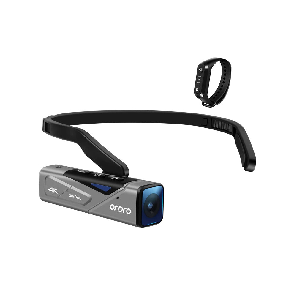 Ordro Ep7 4K 60Fps Head-Wearable Pov Vlog Camera With Wifi & Professional Image Stabilization 7445008751784