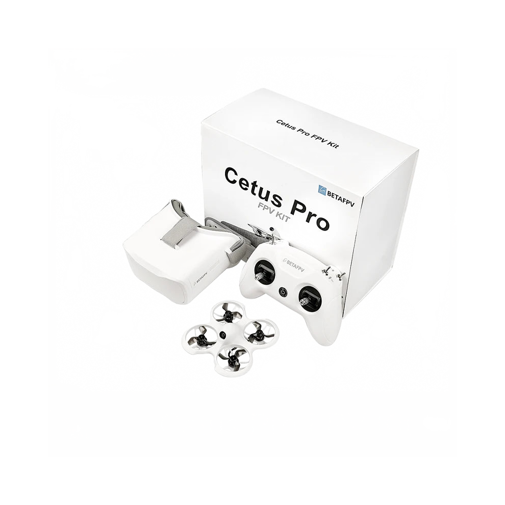 Betafpv Cetus Pro Fpv Kit: Indoor Racing Drone With Frsky D8 Lite Radio & Vr02 Goggles 726084666054