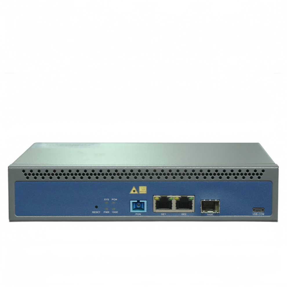 Mini Gpon Olt With 1 Pon Port, 128 Onu Support, 10G Uplink, Compatible With Hw & Zte Onu 726084191006
